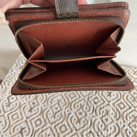 Louis Vuitton Monogram Porte Papier Zippe Wallet Compact Canvas Bifold - Picture 4 of 12